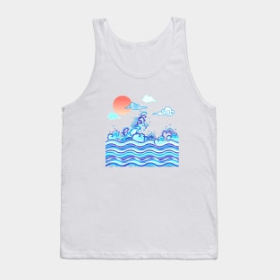 waves Tank Top